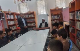 حضور امام جمعه و رئیس ستاد اقامه نماز در جمع اعضای مرکز گیلانغرب