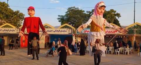 غول پیکر در نمایشگاه غدیر_مرکزی