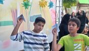 هنرنمایی آینده‌سازان ایران در غرفه پُرشور کانون در راهپیمایی غدیریون