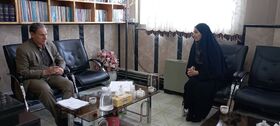 دیدار سرپرست کانون کرمانشاه با مدیرکل آموزش و پرورش استان