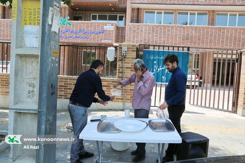 برگزاری ایستگاه صلواتی عید غدیر در کانون استان بوشهر