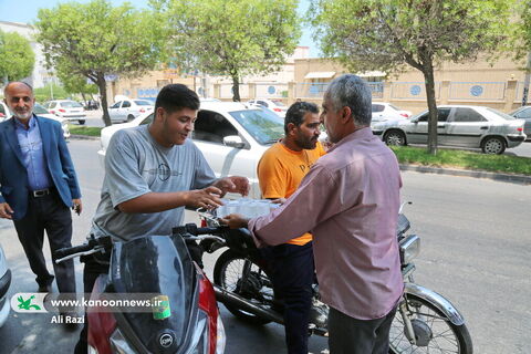 برگزاری ایستگاه صلواتی عید غدیر در کانون استان بوشهر