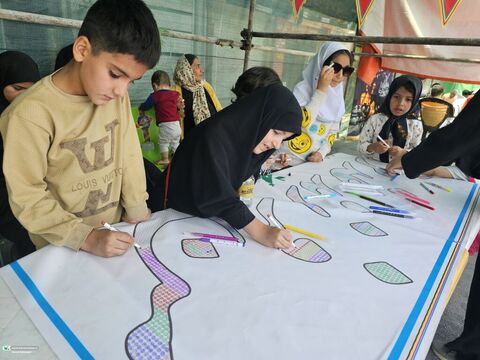 غرفه کانون پرورش فکری کودکان و نوجوانان کهگیلویه و بویراحمد در جشن بزرگ غدیر یاسوج