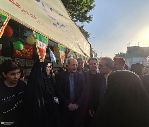 غرفه کانون پرورش فکری کودکان و نوجوانان کهگیلویه و بویراحمد در جشن بزرگ غدیر یاسوج