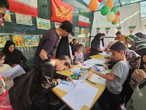 غرفه کانون پرورش فکری کودکان و نوجوانان کهگیلویه و بویراحمد در جشن بزرگ غدیر یاسوج