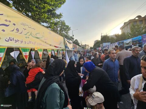 غرفه کانون پرورش فکری کودکان و نوجوانان کهگیلویه و بویراحمد در جشن بزرگ غدیر یاسوج