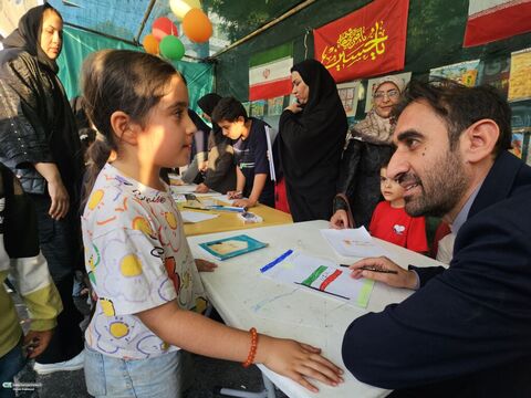 غرفه کانون پرورش فکری کودکان و نوجوانان کهگیلویه و بویراحمد در جشن بزرگ غدیر یاسوج