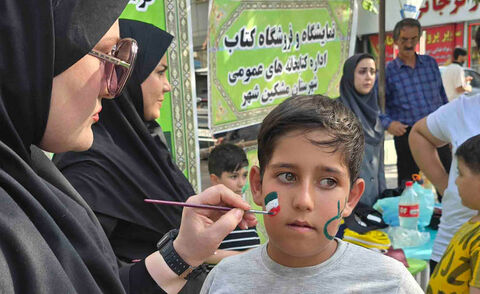 موکب فرهنگی هنری مراکز  کانون مشگین‌شهر در راهپیمایی حماسی عید غدیر خم