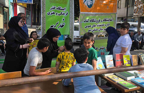 موکب فرهنگی هنری مراکز  کانون مشگین‌شهر در راهپیمایی حماسی عید غدیر خم