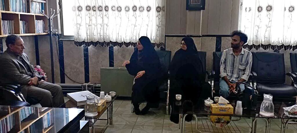 دیدار سرپرست کانون کرمانشاه با مدیرکل آموزش و پرورش استان