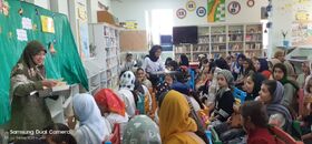 جشن غدیر اعضای کانون پرورش فکری در شهر داودآباد