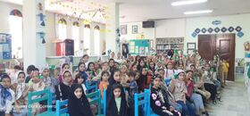جشن غدیر اعضای کانون پرورش فکری در شهر داودآباد