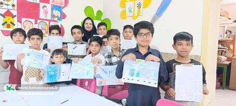 مربیان کانون پرورش فکری سیستان و بلوچستان در کنار کودکان و نوجوانان در روزهای سخت کشور