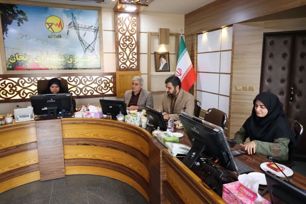 همکاری شرکت برق منطقهای با کانون پرورش فکری کودکان و نوجوانان زنجان