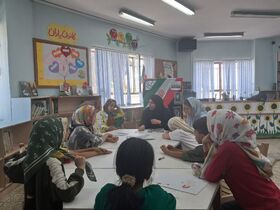«ما همیشه در صحنه‌ایم»؛ کودکان بیارجمندی با هنر و دعا، عشق به میهن را فریاد زدند