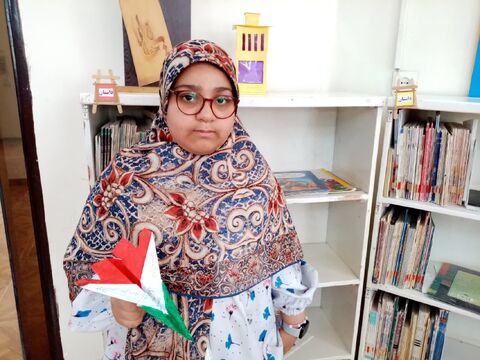 مشارکت اعضای کانون خوزستان در «پویش حریفت منم» با ساخت موشک کاغذی