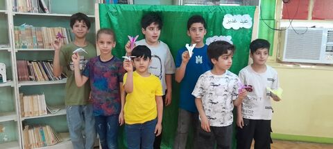 مشارکت اعضای کانون خوزستان در «پویش حریفت منم» با ساخت موشک کاغذی