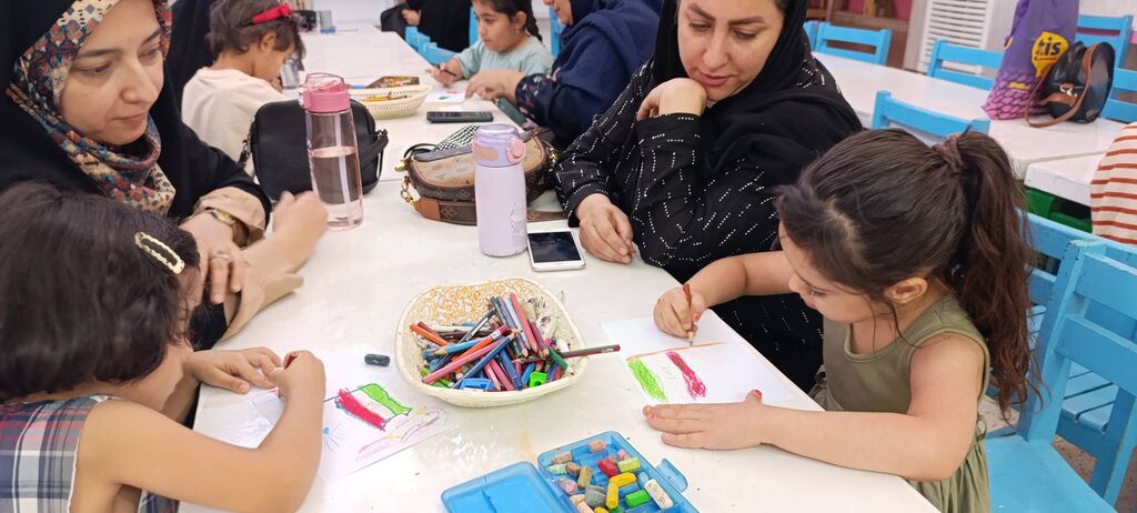 کارگاه مادر کودک در مرکز جهرم یک