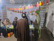 جشن پرشور عید غدیر در پارک کودک مشهد