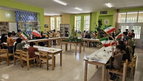 به‌نام ایران/ عشق و هم‌دلی کودکان و نوجوانان در مراکز کانون استان اصفهان