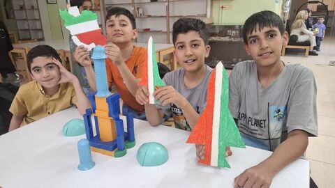 به‌نام ایران/ عشق و هم‌دلی کودکان و نوجوانان در مراکز کانون استان اصفهان