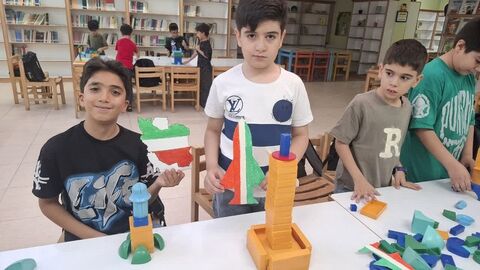 به‌نام ایران/ عشق و هم‌دلی کودکان و نوجوانان در مراکز کانون استان اصفهان