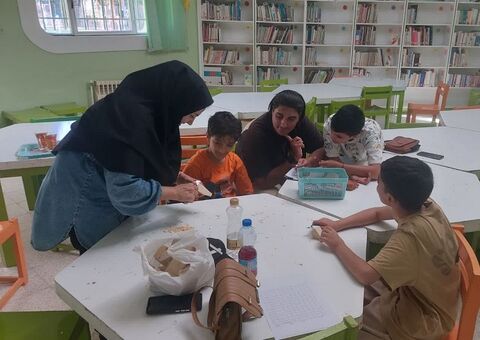 به‌نام ایران/ عشق و هم‌دلی کودکان و نوجوانان در مراکز کانون استان اصفهان