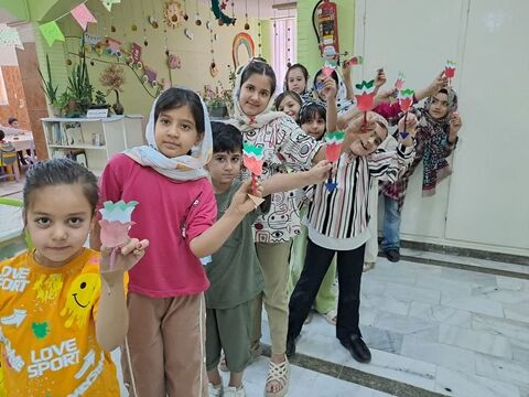 به‌نام ایران/ عشق و هم‌دلی کودکان و نوجوانان در مراکز کانون استان اصفهان