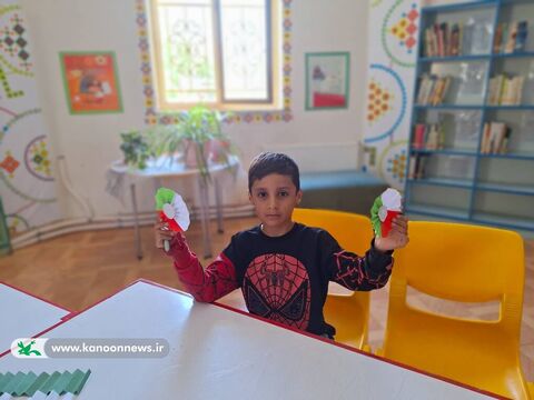 پویش «سرفراز باشی میهن من» مراکز کانون پرورش فکری کودکان و نوجوانان استان کردستان به روایت تصویر