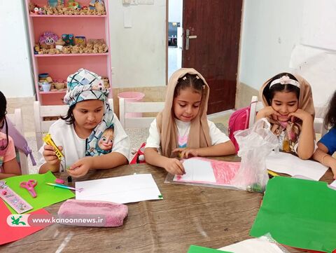 پویش «سرفراز باشی میهن من» مراکز کانون پرورش فکری کودکان و نوجوانان استان کردستان به روایت تصویر