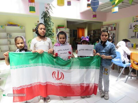 پویش «سرفراز باشی میهن من» مراکز کانون پرورش فکری کودکان و نوجوانان استان کردستان به روایت تصویر
