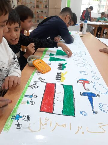 پویش «سرفراز باشی میهن من» مراکز کانون پرورش فکری کودکان و نوجوانان استان کردستان به روایت تصویر