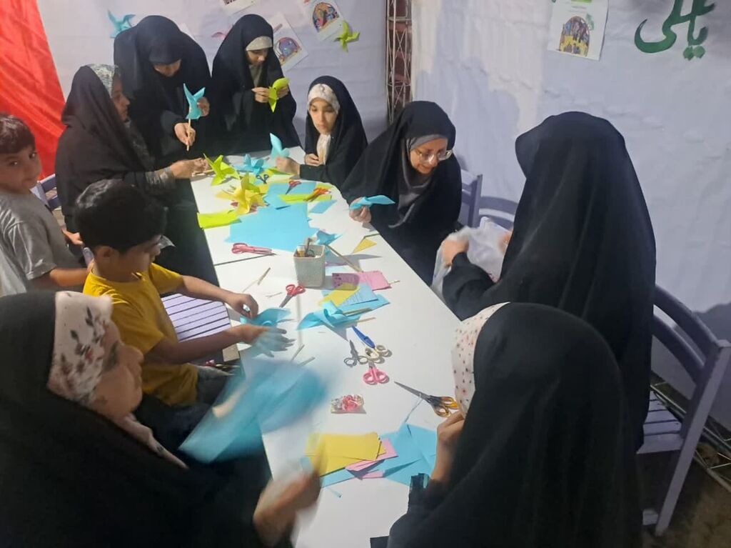 جشن پرشور عید غدیر در پارک کودک مشهد