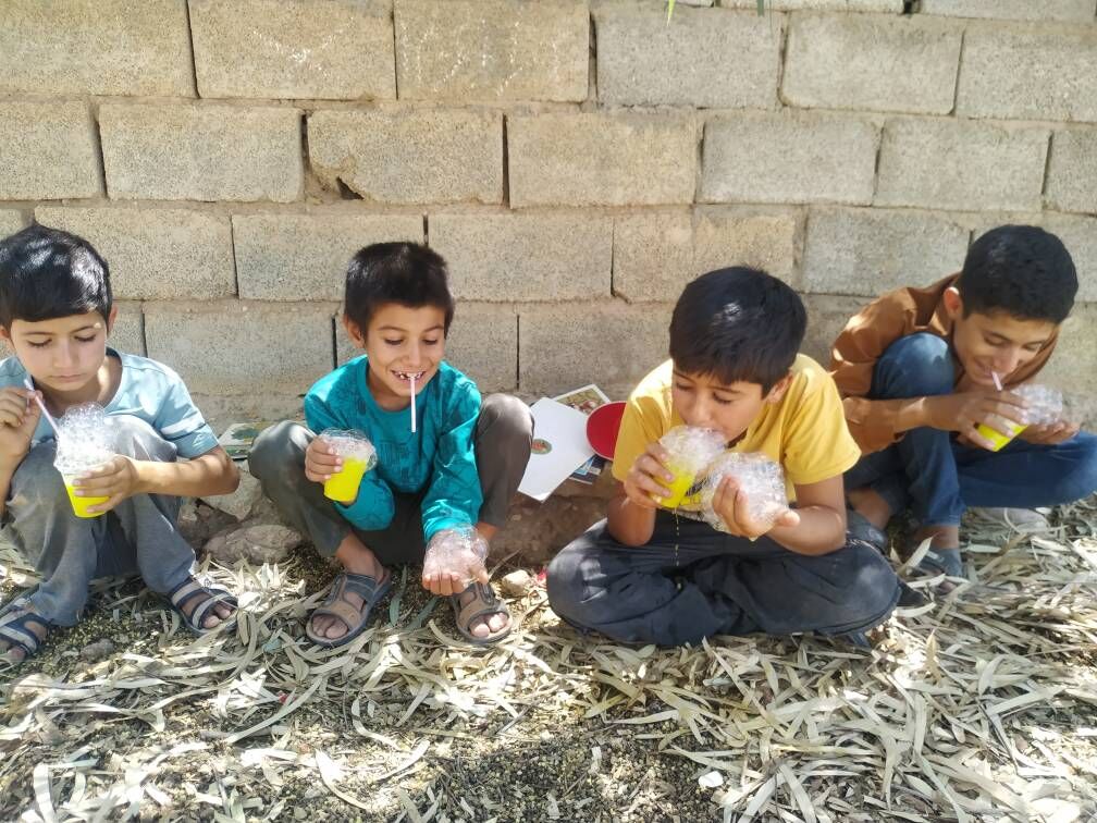 تابستانی متفاوت برای کودکان حسین‌آباد و روستای موردک