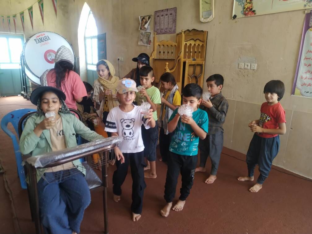 تابستانی متفاوت برای کودکان حسینآباد و روستای موردک