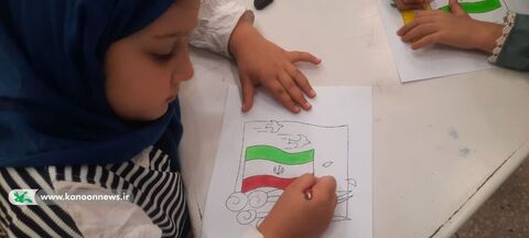اجرای کارگاه های مرکز فرهنگی هنری شماره ۵ در ایام تجاوز به خاک ایران