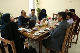 دیدار رئیس سازمان دانش‌آموزی با مدیرکل کانون استان