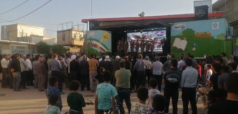 ویژه‌برنامه حماسی «تماشاخانه سیار» در شهرستان تربت جام و روستاهای اطراف