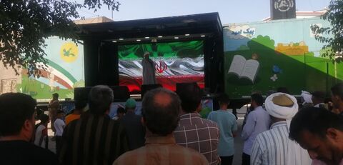 ویژه‌برنامه حماسی «تماشاخانه سیار» در شهرستان تربت جام و روستاهای اطراف