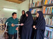 500جلدکتاب کودک ونوجوان به سفیر دانایی روستای رستم‌خان(کپنه کران) شهرستان ایوان اهداشد