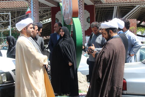 حضور اعضاء و کارکنان کانون پرورش فکری کودکان و نوجوانان استان آذربایجان شرقی در مراسم تشییع نوگلان شهید در جنایات وحشیانه رژیم سفاک صهیونیستی، در گلزار شهدای تبریز