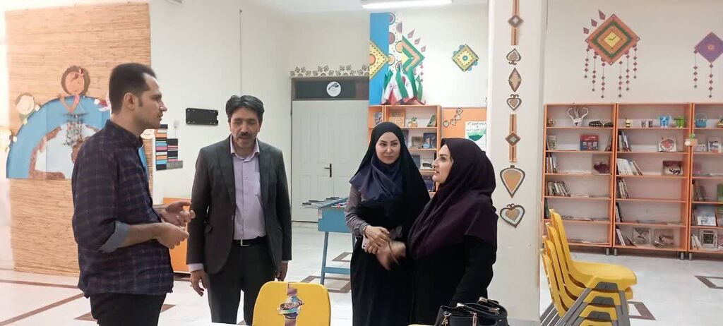 دیدار سرزده سرپرست کانون کرمانشاه از مراکز صحنه