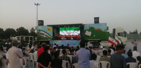 جشن پیروزی همراه با «تماشاخانه سیار» در تایباد، خواف و سنگان