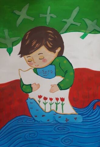 آثار فرهنگی هنری اعضای مراکز کانون استان آذربایجان غربی با موضوع «ایران سرافراز»