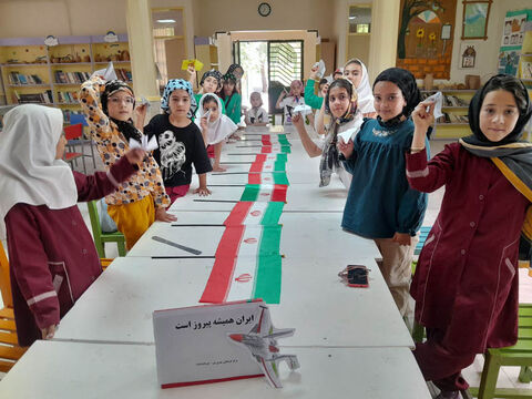 گرامیداشت شهدای حمله تروریستی رژیم صهیونیستی در مراکز کانون پرورش فکری اردبیل