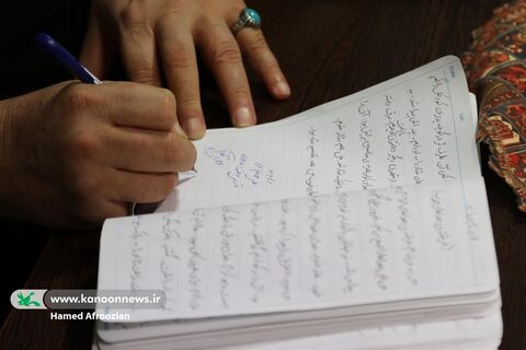 نشست شاعران کودک و نوجوان مراکز کانون ساری با افشین علا