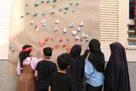 حضور میهمانان کوچک امام حسین(ع) و برگزاری کارگاه هنری در سمنان