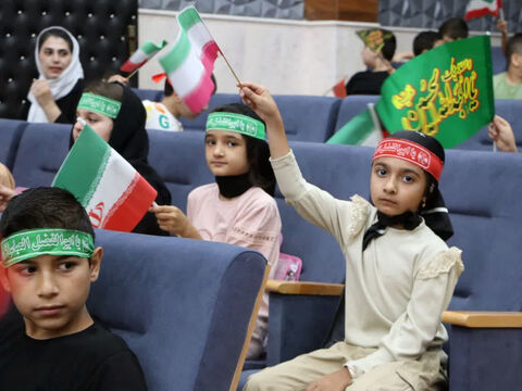 سومین گردهم‌آیی کودکان عاشورایی در استان گیلان