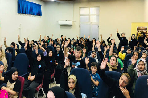 سومین گردهم‌آیی کودکان عاشورایی در استان گیلان