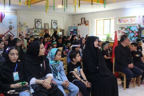 سومین گردهمایی کودکان عاشورایی در استان آذرباجان شرقی(2)